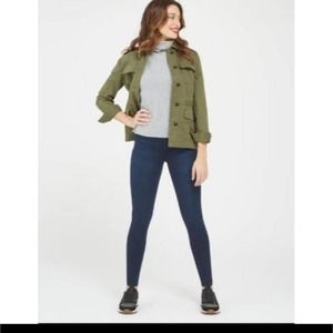 SPANX NWT Jean-ish Ankle Leggings in Twilight Rinse